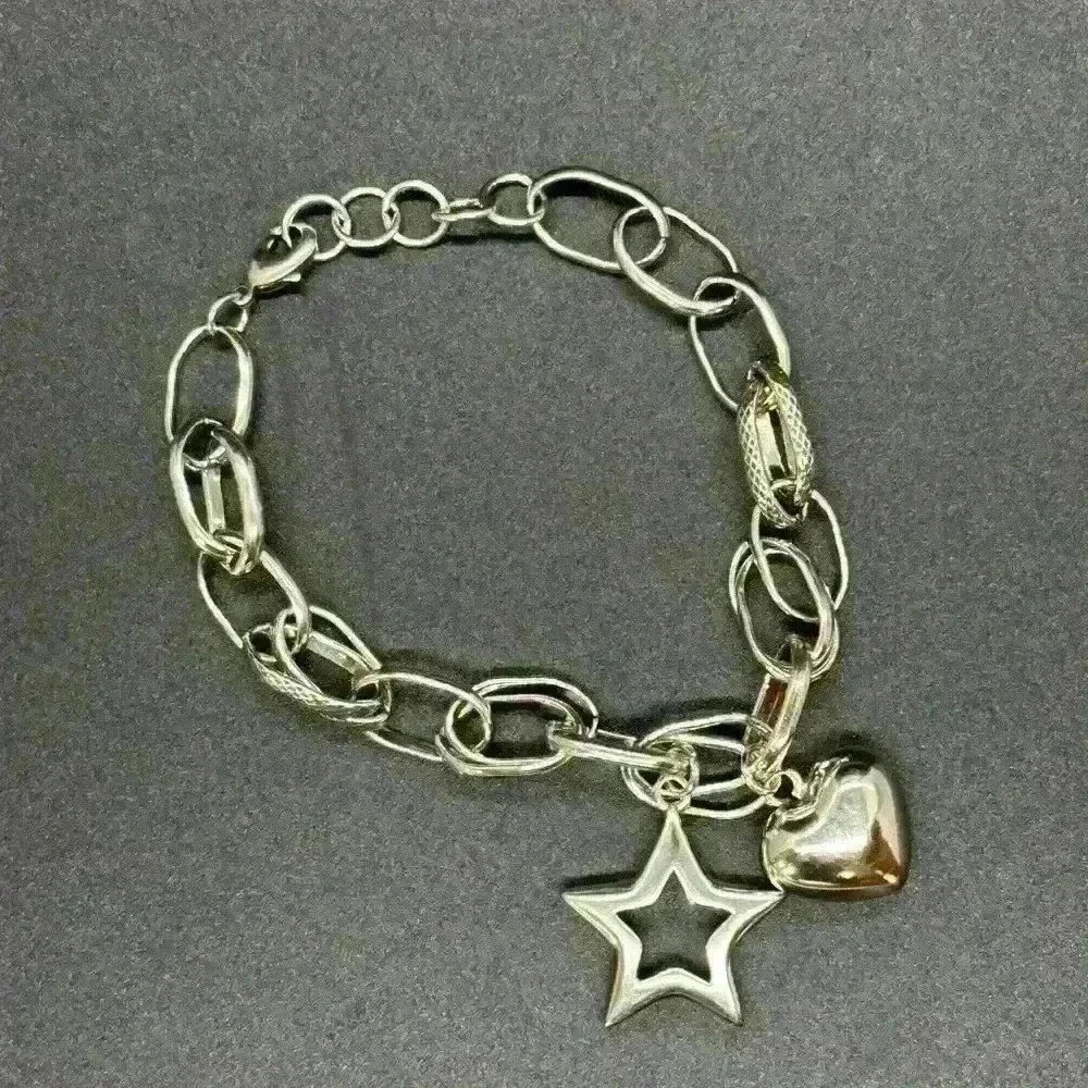 Aesthetic Charm Bracelet 🖤